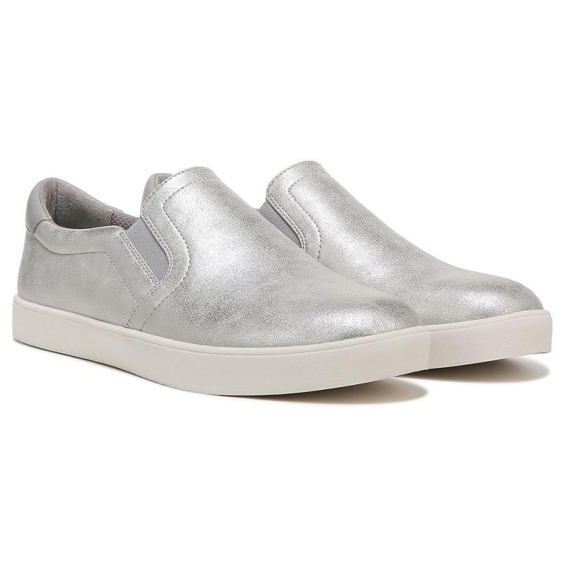 Tenis Dr Scholls Madison Party Slip On Mujer Plateados | MX2918TVX