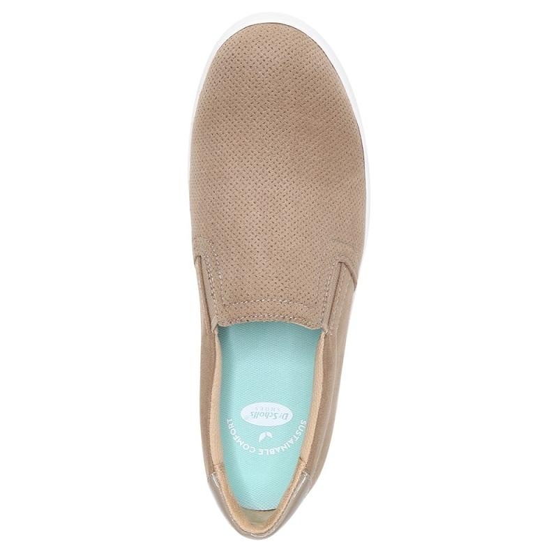 Tenis Dr Scholls Madison Slip On Micro Perf Mujer Marrom | MX2876ZGT