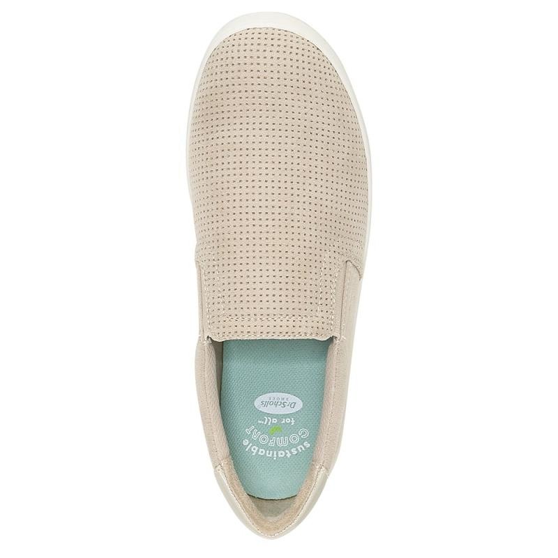 Tenis Dr Scholls Madison Slip On Micro Perf Mujer Beige | MX2880HKO