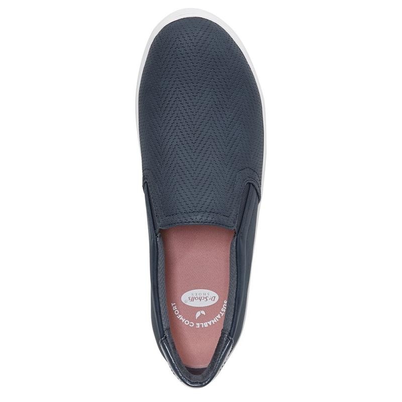 Tenis Dr Scholls Madison Slip On Mujer Azul Marino | MX2871NBM