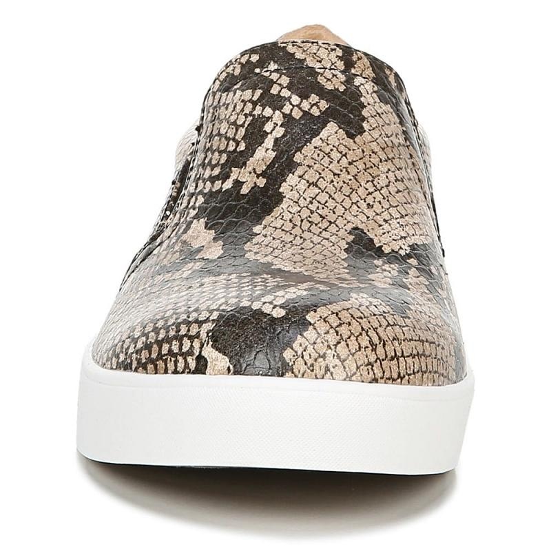 Tenis Dr Scholls Madison Slip On Mujer Negros Marrom Serpent | MX2868WYV