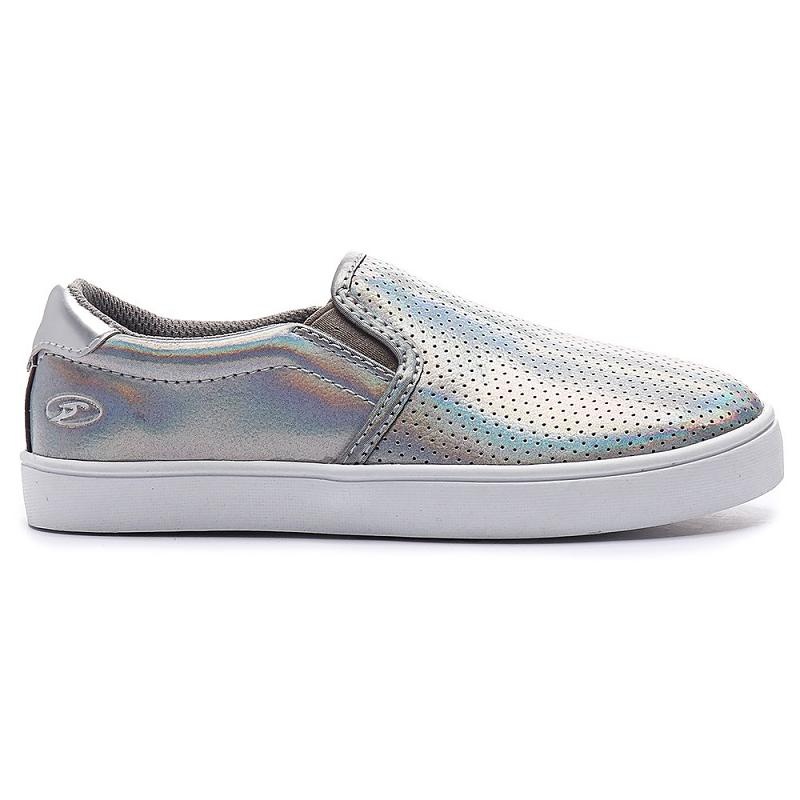 Tenis Dr Scholls Madison Slip On Niños Plateados | MX3206QZV