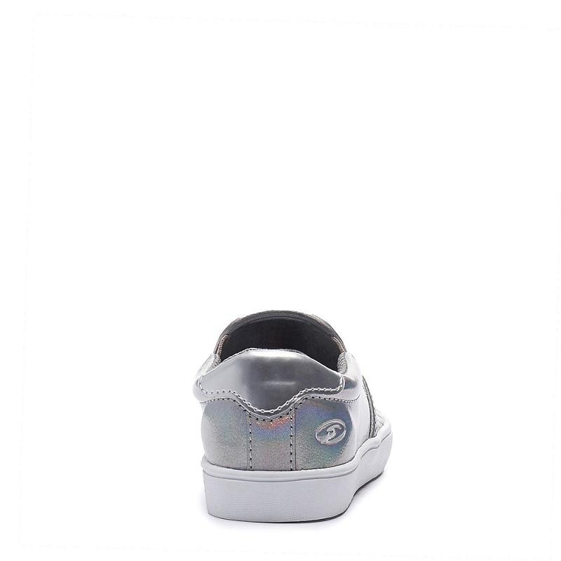 Tenis Dr Scholls Madison Slip On Niños Plateados | MX3206QZV