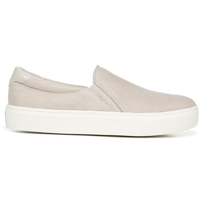 Tenis Dr Scholls Nova Slip On Microfiber Perf Mujer Grises | MX2910DND