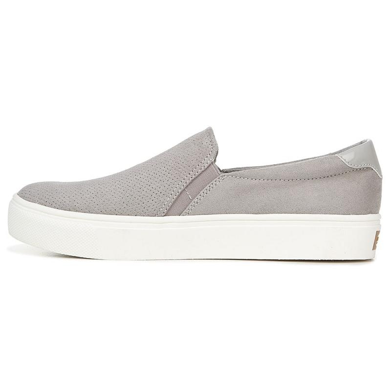 Tenis Dr Scholls Nova Slip On Microfiber Perf Mujer Grises | MX2912APG