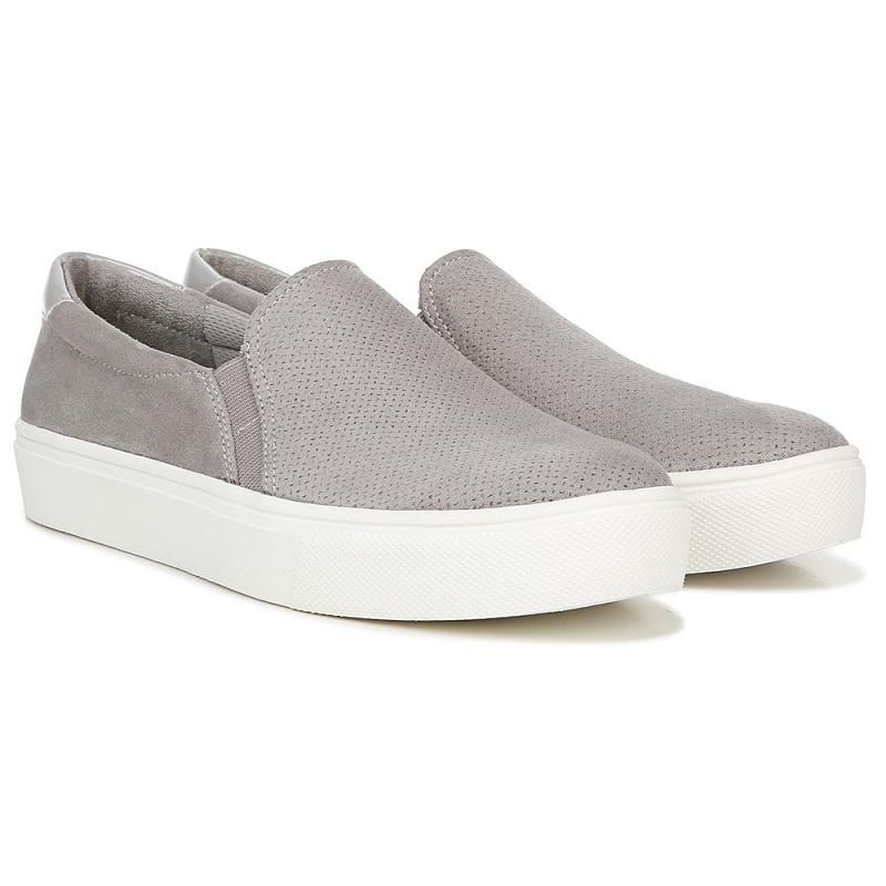 Tenis Dr Scholls Nova Slip On Microfiber Perf Mujer Grises | MX2912APG