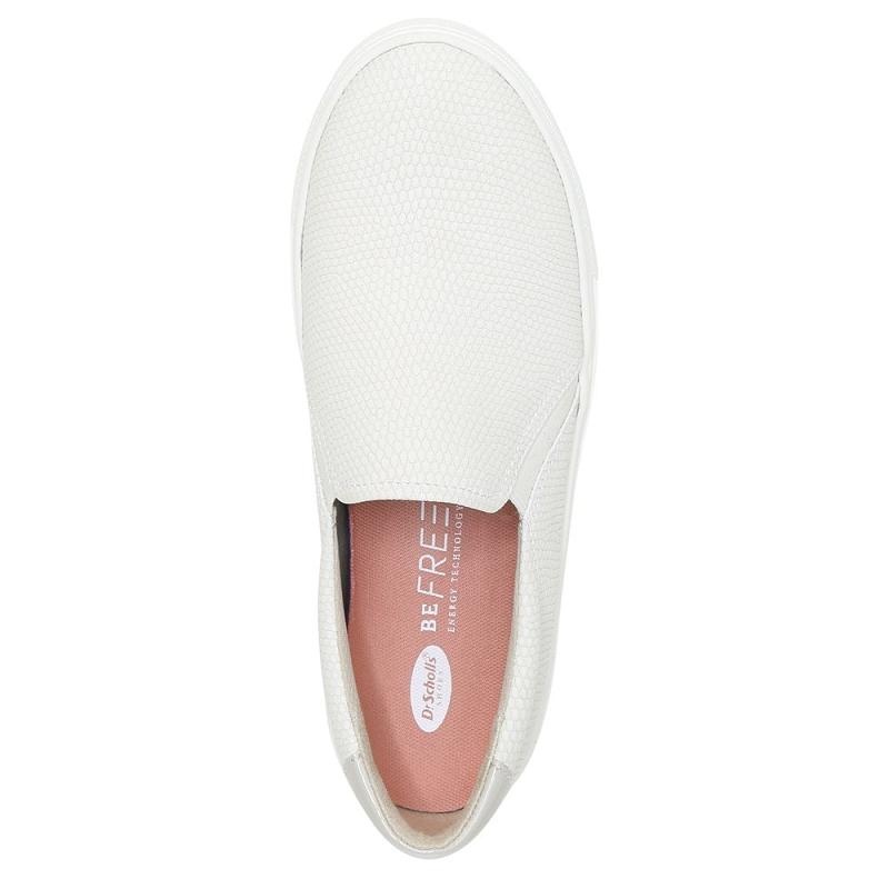 Tenis Dr Scholls Nova Slip On Mujer Blancos Serpent | MX2909FMS