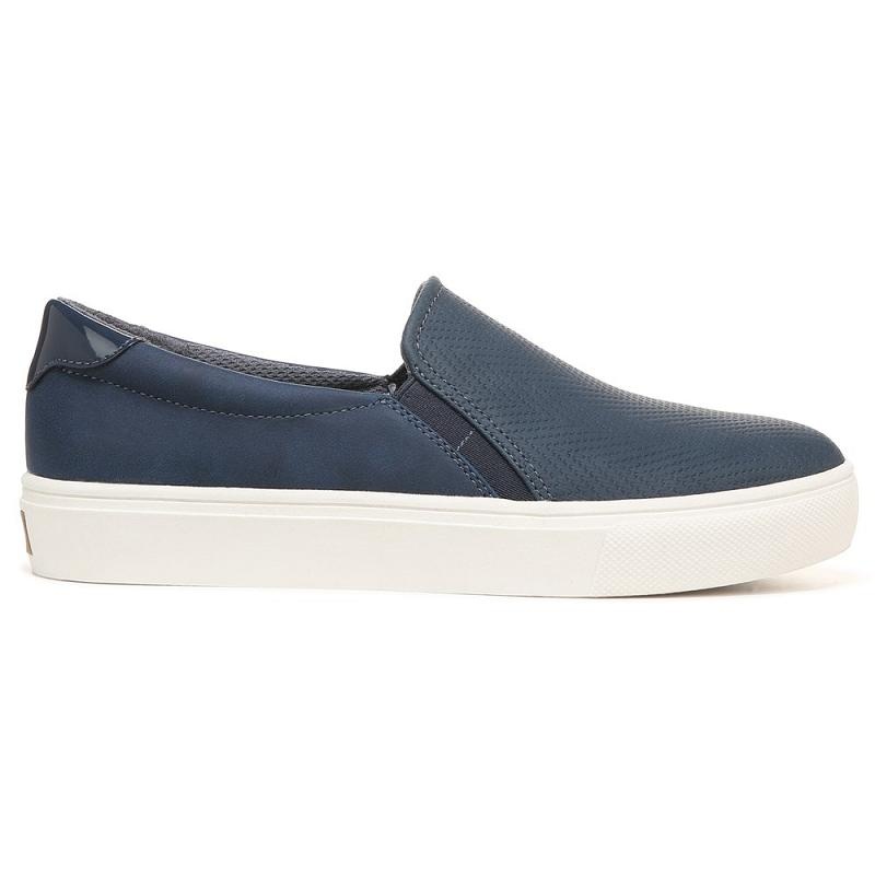 Tenis Dr Scholls Nova Slip On Sintetico Mujer Azul Marino Azules | MX2913PQH