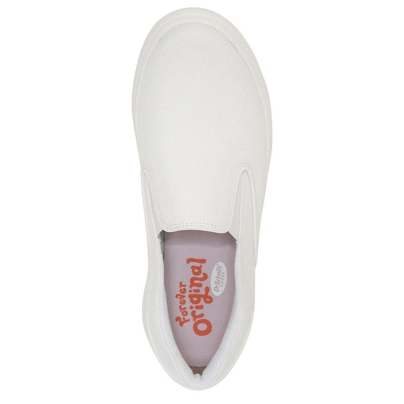 Tenis Dr Scholls Savoy Plataforma Slip On Mujer Blancos | MX2853NBI