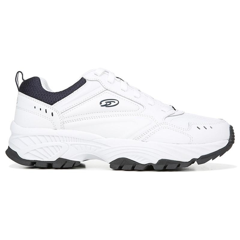 Tenis Dr Scholls Sebastian Caminar Hombre Blancos Azul Marino | MX3152WYX