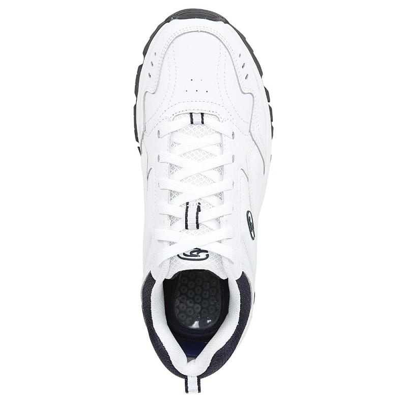 Tenis Dr Scholls Sebastian Caminar Hombre Blancos Azul Marino | MX3152WYX