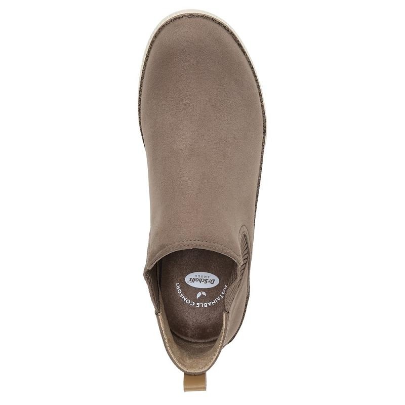 Tenis Dr Scholls See Me Chelsea Boot Mujer Taupe | MX2857DNS