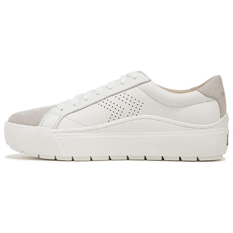 Tenis Dr Scholls Take it Easy Encaje Up Mujer Blancos | MX2866RWX