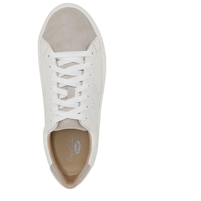 Tenis Dr Scholls Take it Easy Encaje Up Mujer Blancos | MX2866RWX