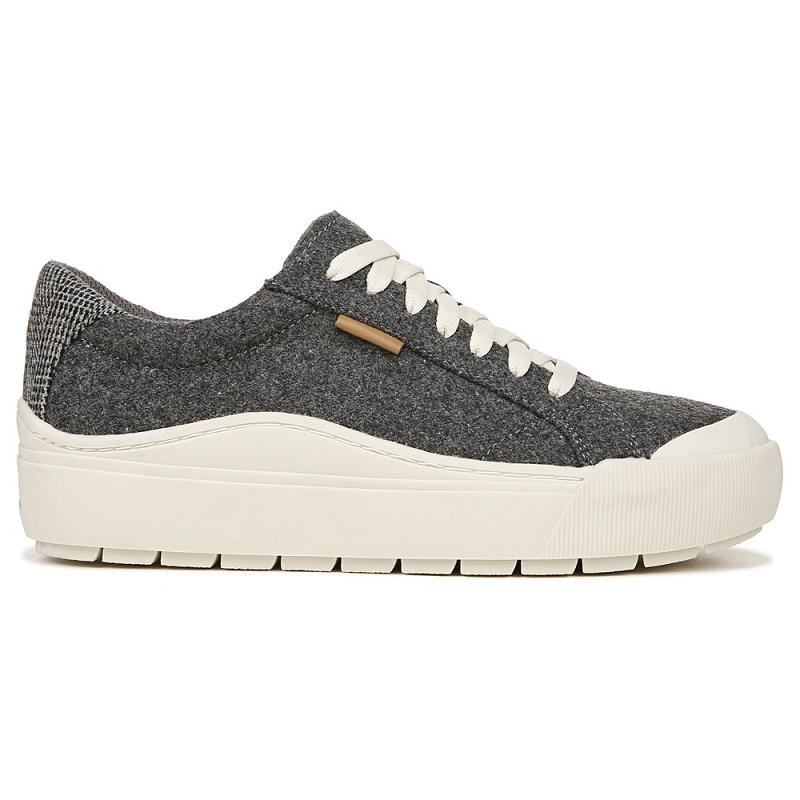 Tenis Dr Scholls Time Off Encaje Up Mujer Grises | MX2923MAM