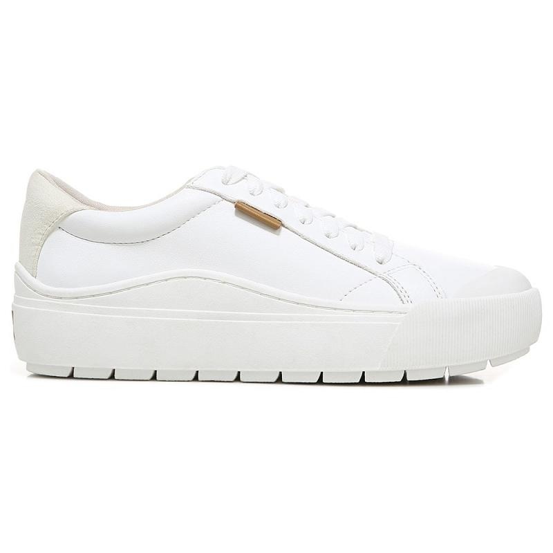 Tenis Dr Scholls Time Off Encaje Up Mujer Blancos | MX2924NBQ