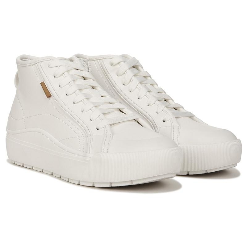 Tenis Dr Scholls Time Off Hi Plataforma Mujer Blancos | MX2907HKP