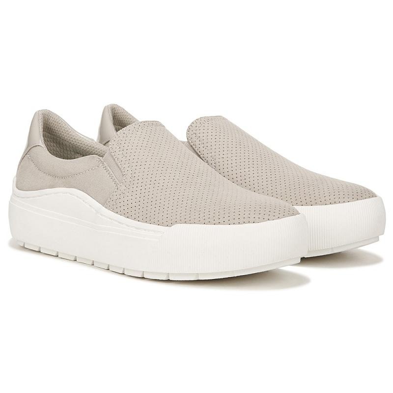 Tenis Dr Scholls Time Off Slip On Mujer Beige | MX2893EXC