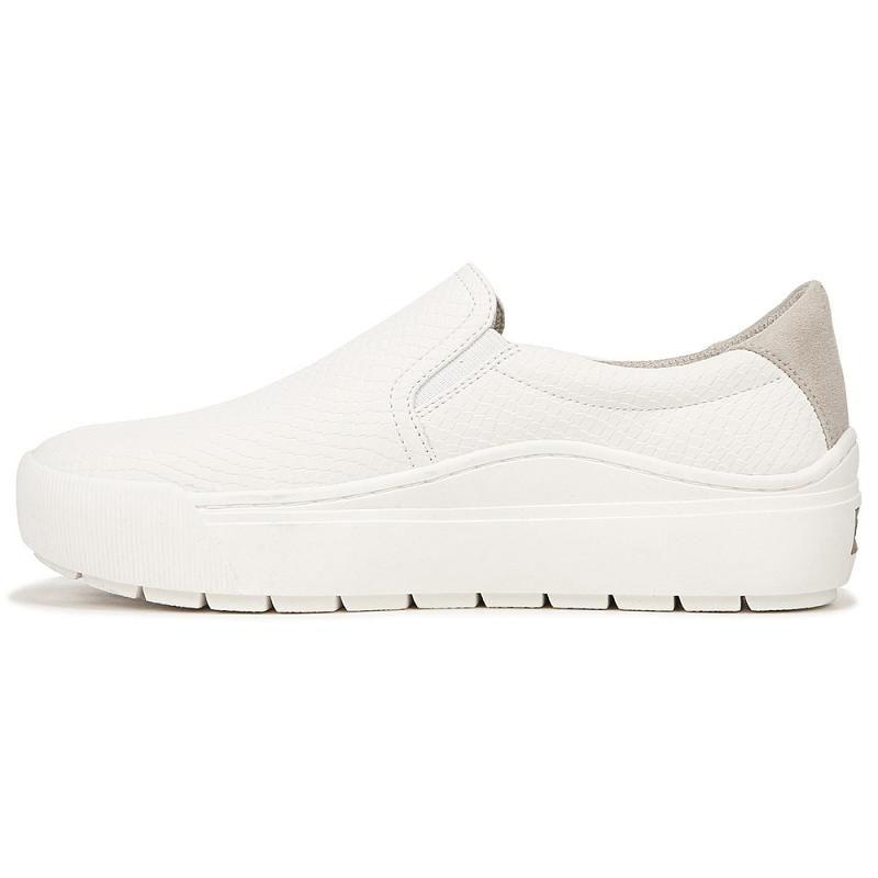 Tenis Dr Scholls Time Off Slip On Mujer Blancos | MX2894WYV