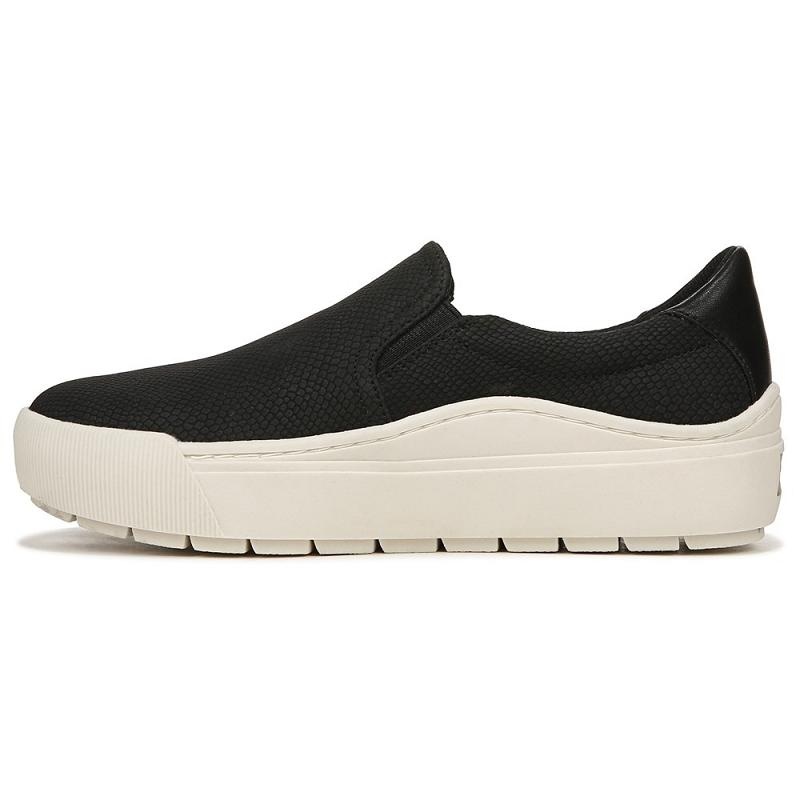 Tenis Dr Scholls Time Off Slip On Mujer Negros | MX2895QZB