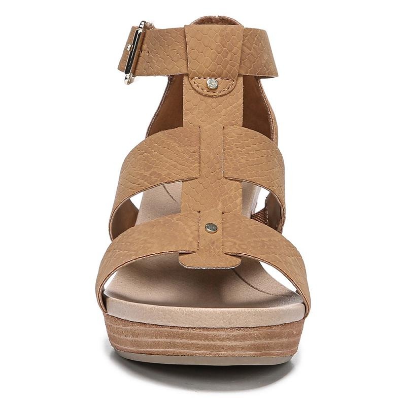 Zapatos Cuña Dr Scholls Barton Sandal Mujer Serpent | MX2804XFA