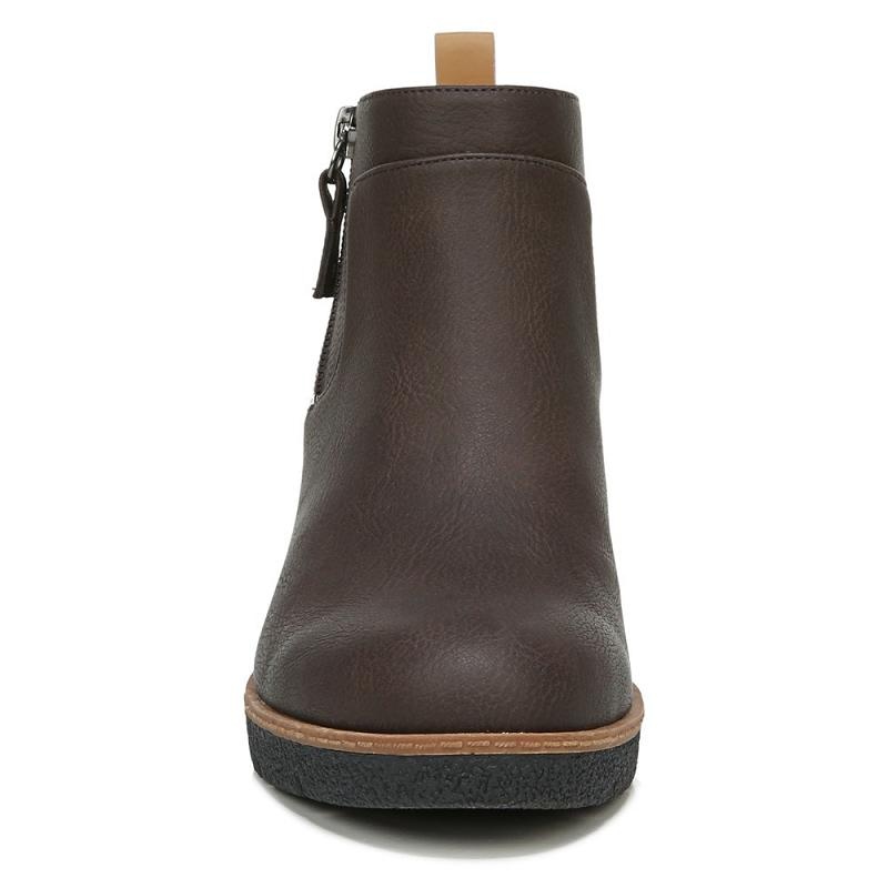 Zapatos Cuña Dr Scholls Bianca Bootie Mujer Marrom | MX2842PQV