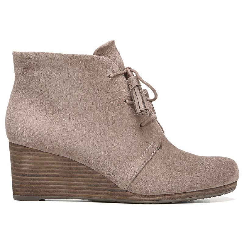 Zapatos Cuña Dr Scholls Dakota Bootie Mujer Grises | MX2818UTN