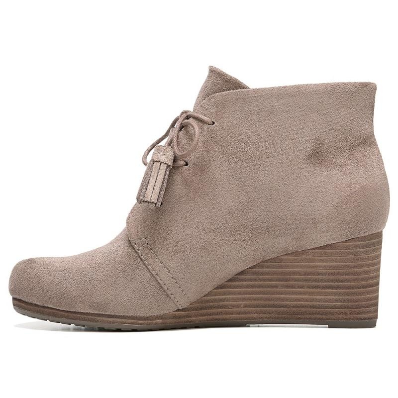 Zapatos Cuña Dr Scholls Dakota Bootie Mujer Grises | MX2818UTN