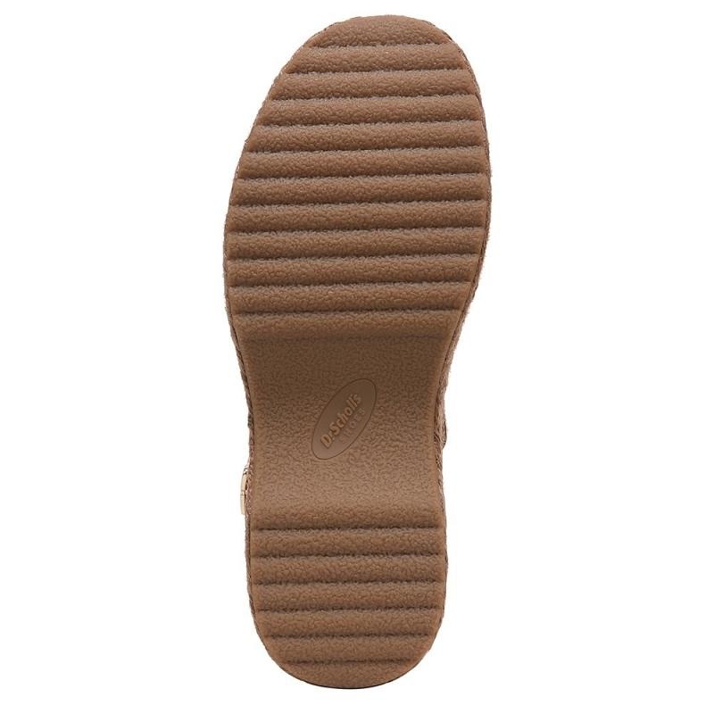 Zapatos Cuña Dr Scholls Delaney Sandal Mujer Naranjas | MX2810GLJ