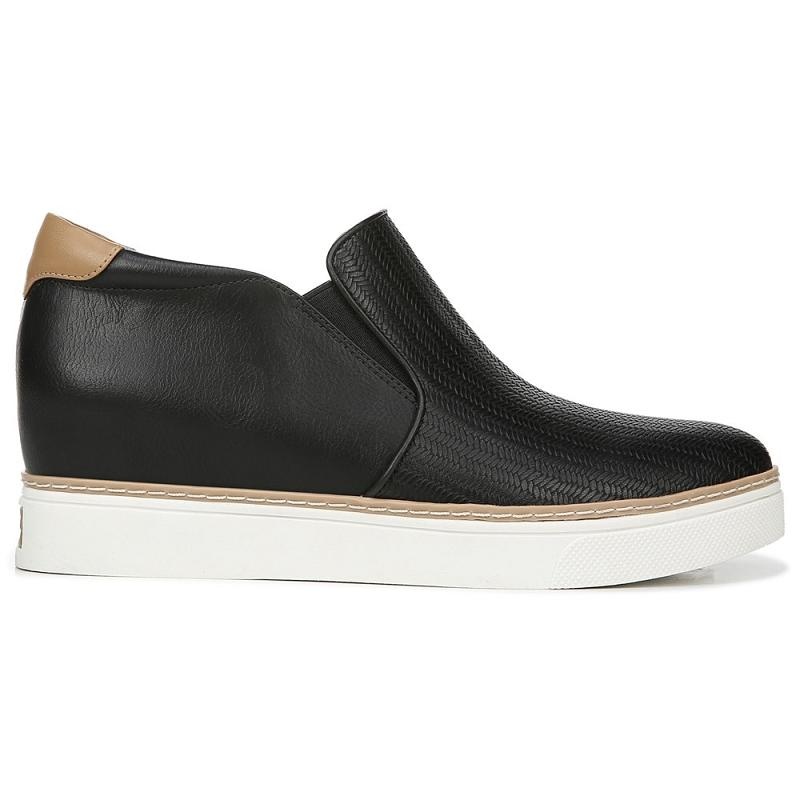 Zapatos Cuña Dr Scholls If Only Sneaker Mujer Negros | MX2843ORB