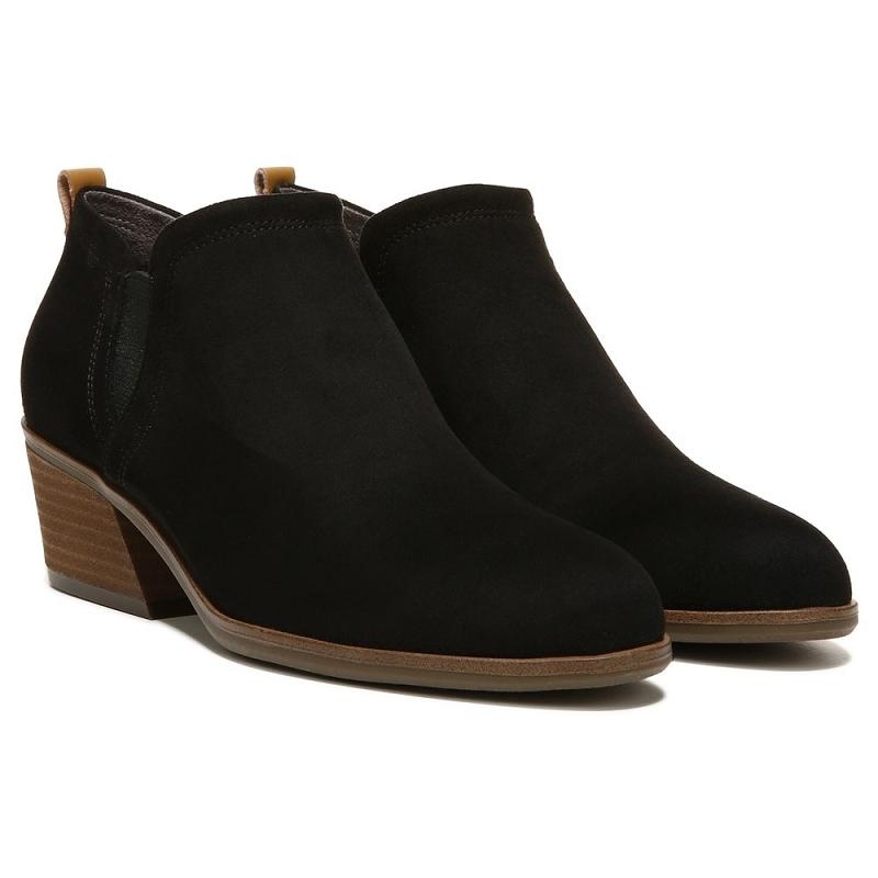 Zapatos Cuña Dr Scholls Laurel Ankle Bootie Mujer Negros | MX2837GLK