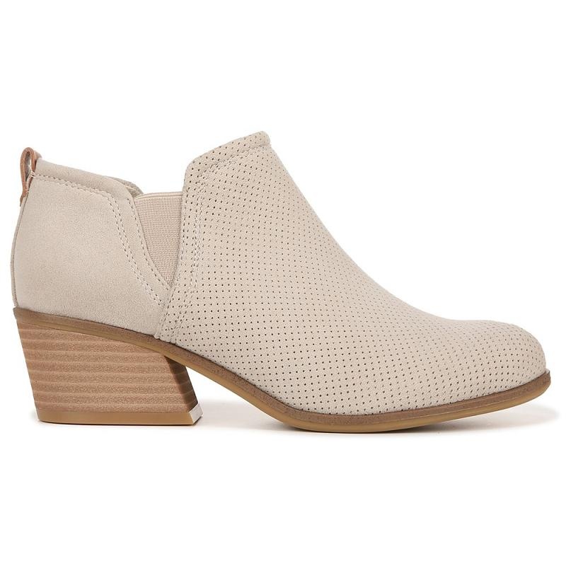 Zapatos Cuña Dr Scholls Laurel Ankle Bootie Mujer Beige | MX2839DNZ