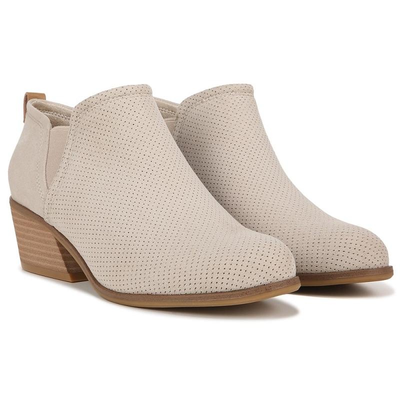 Zapatos Cuña Dr Scholls Laurel Ankle Bootie Mujer Beige | MX2839DNZ