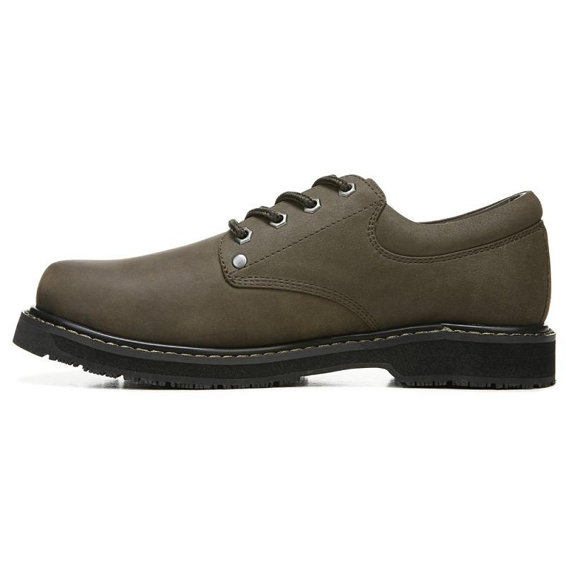 Zapatos Oxford Dr Scholls Harrington II Slip Resistant Trabajo Hombre Marrom | MX3171ORF