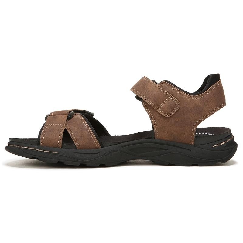 Zapatos Oxford Dr Scholls Henley Sandal Hombre Marrom | MX3170PQD