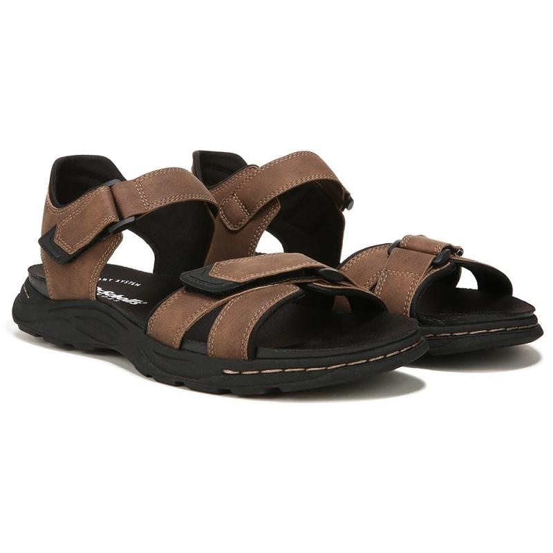 Zapatos Oxford Dr Scholls Henley Sandal Hombre Marrom | MX3170PQD