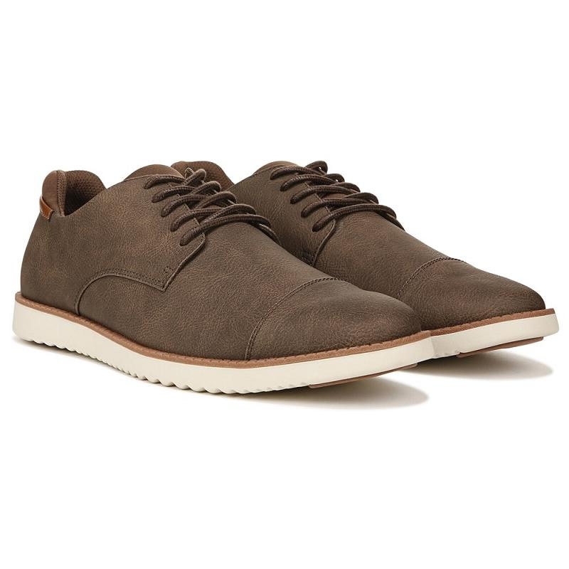 Zapatos Oxford Dr Scholls Sync Cap Encaje Up Hombre Marrom | MX3180MAV