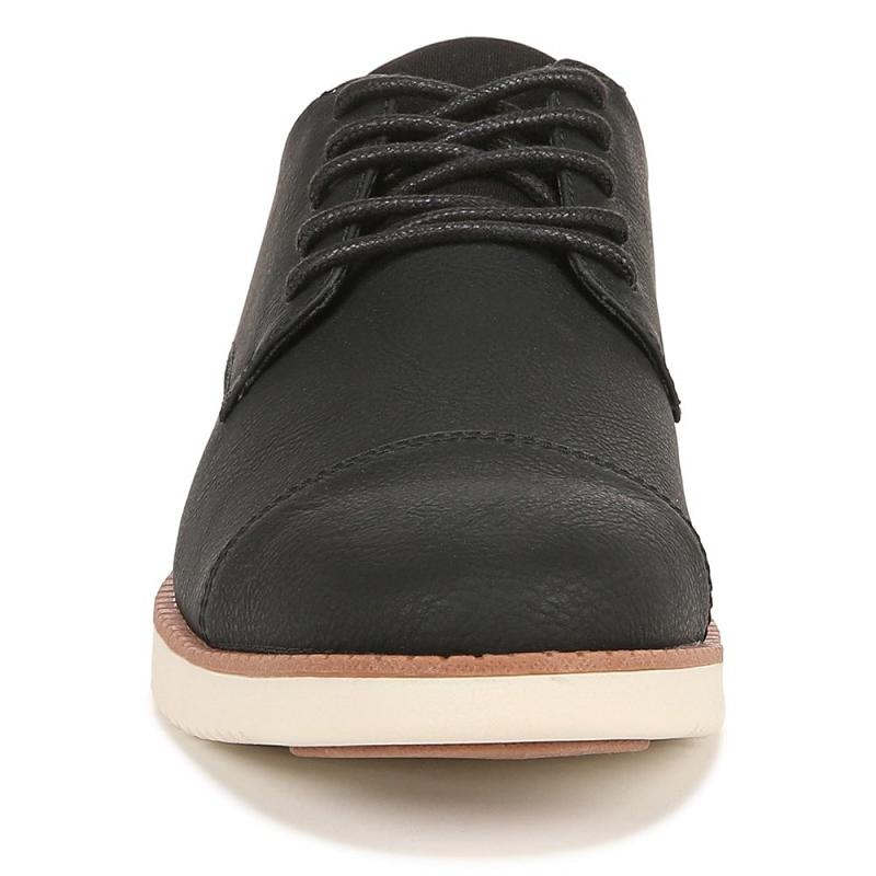 Zapatos Oxford Dr Scholls Sync Cap Encaje Up Hombre Negros | MX3182BCN