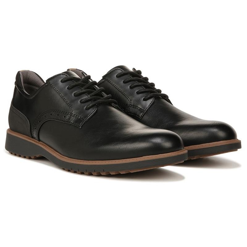 Zapatos Oxford Dr Scholls Sync Up Ultimate Flex Hombre Negros | MX3179QZC